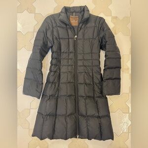 Moncler Women's Classic Quilted Long Puffer Jacket - Black - Size 0